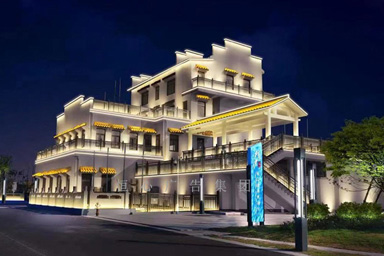 橫沙島樓體亮化工程[含安裝效果圖]